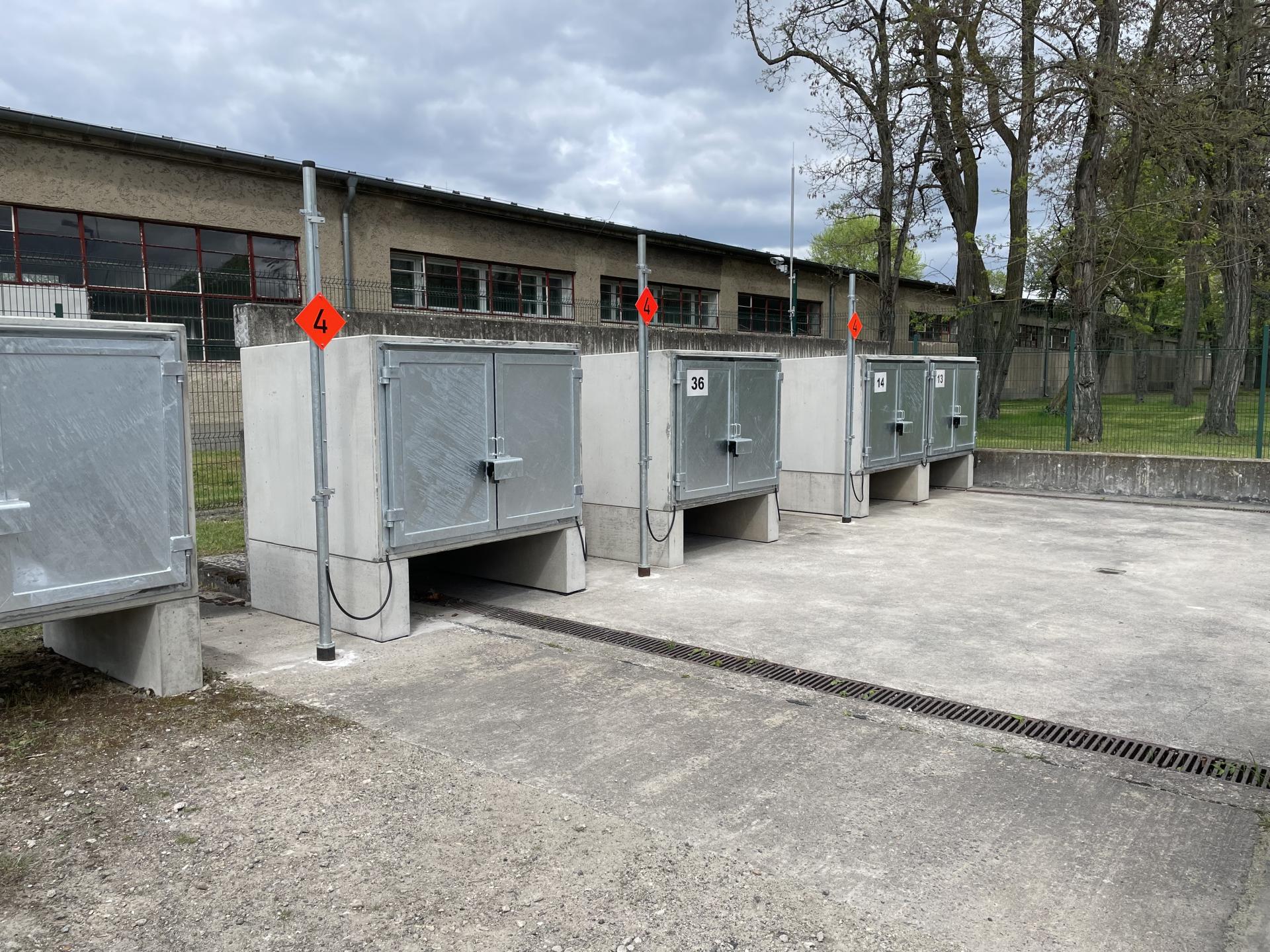 Munitionsbehälter aus Beton Typ 172