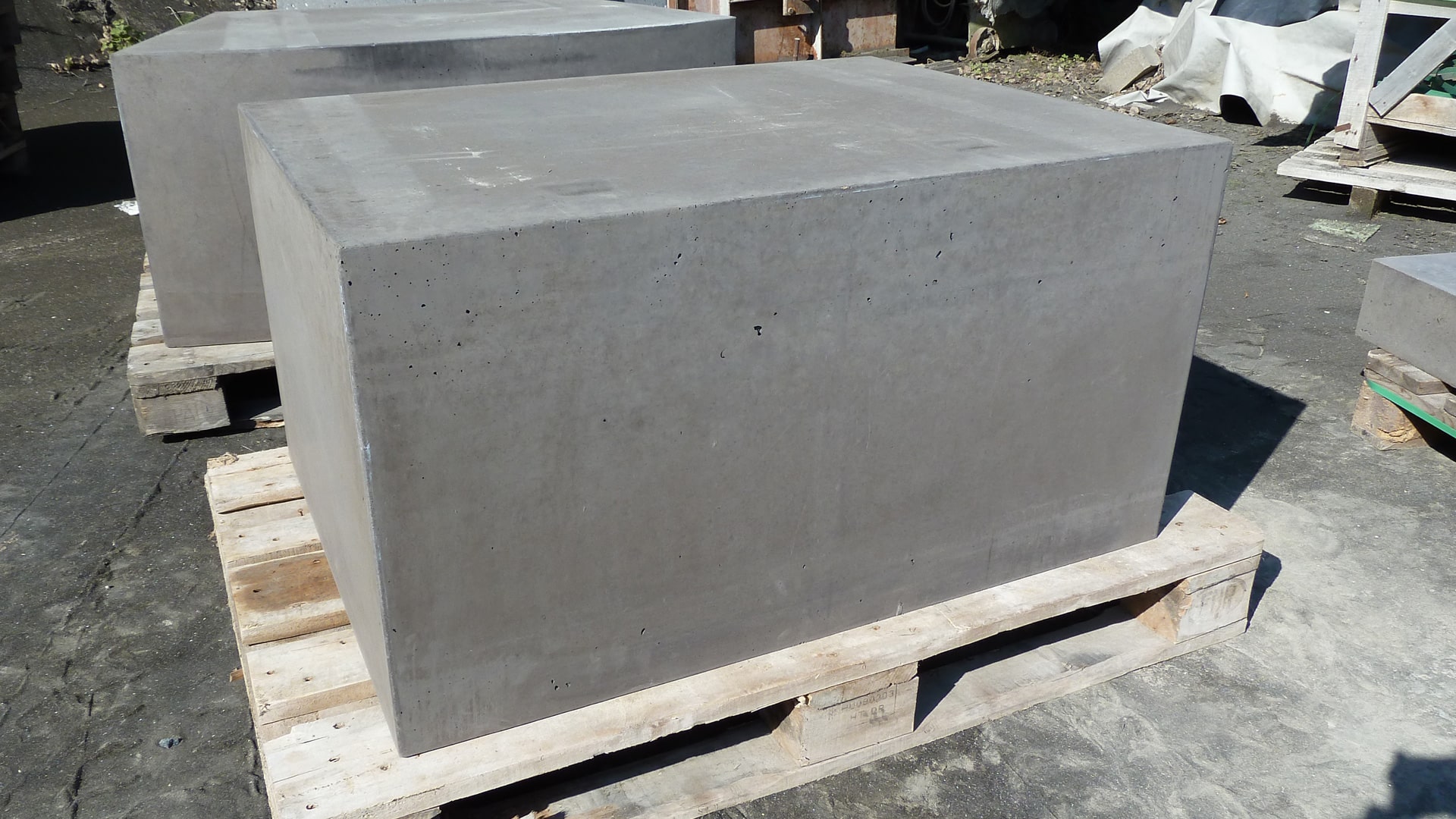 Sitzblock Beton anthrazit
